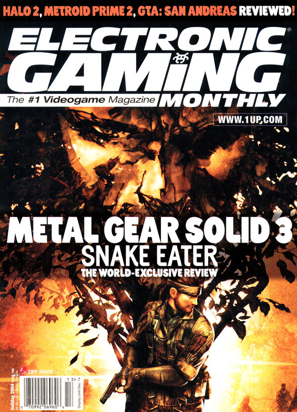 Electronic Gaming Monthly Issue 186 (Holiday 2004) cover